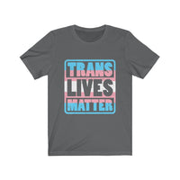 Trans Lives Matter Tee-T-Shirt-Pridealistic