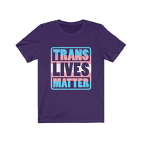 Trans Lives Matter Tee-T-Shirt-Pridealistic