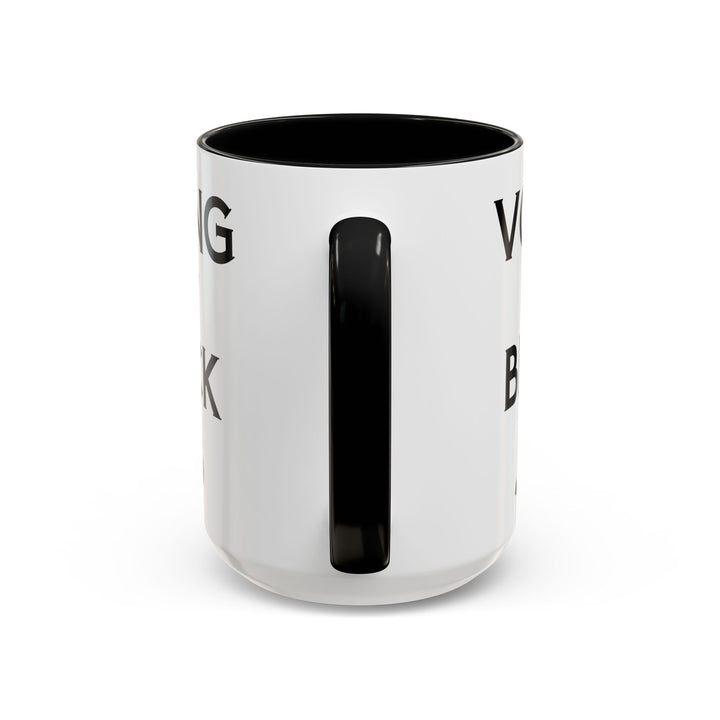 Voting is my Black Job Mug
