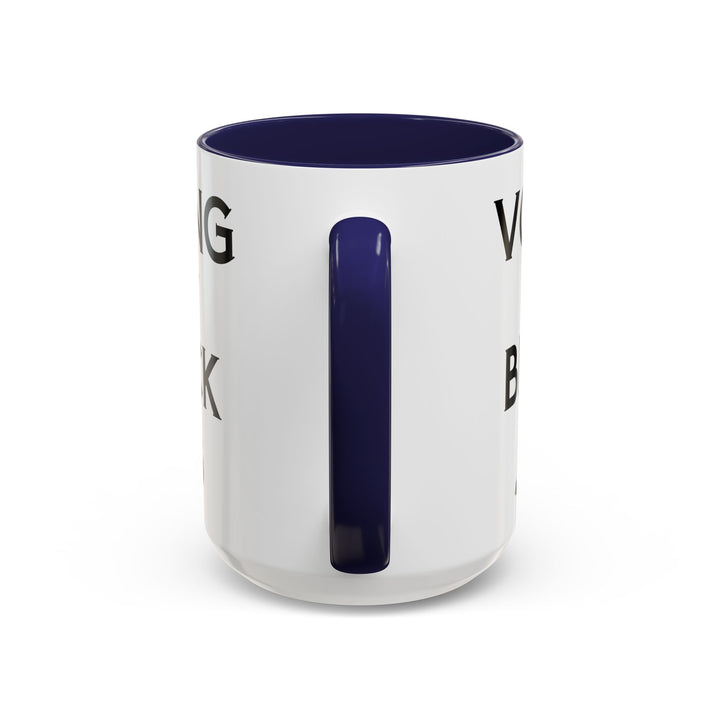 Voting is my Black Job Mug