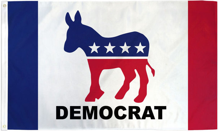 Democrat 3'x5' Flag