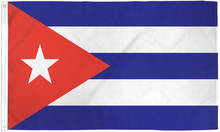 Cuba 3'x5' Flag