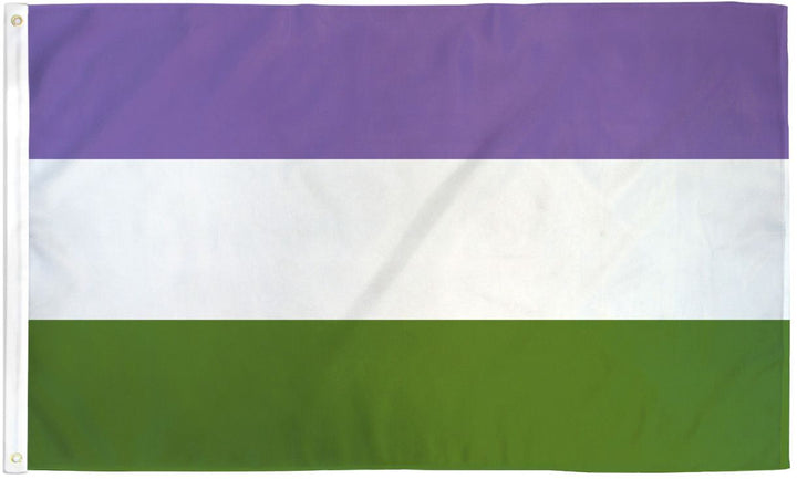 Genderqueer 3'x5' Flag