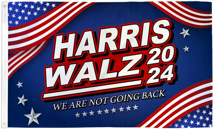 Harris & Walz 2024 3'x5' Flag