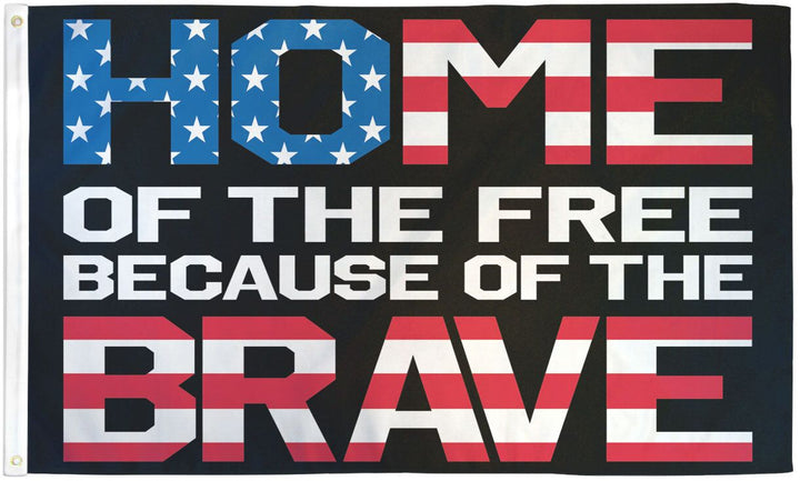 Home of the Free 3'X5' Flag