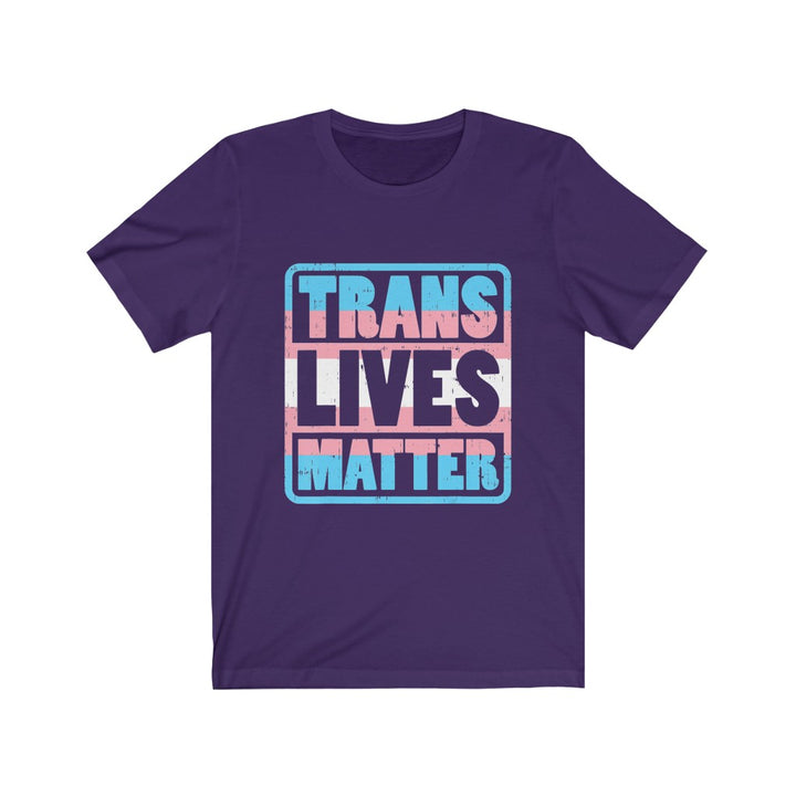 Trans Lives Matter Tee-T-Shirt-Pridealistic